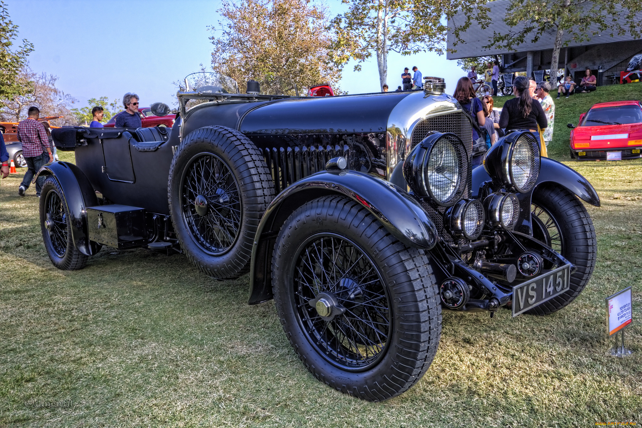 1929 bentley 4, 5 litre vanden plas tourer, ,    , , 